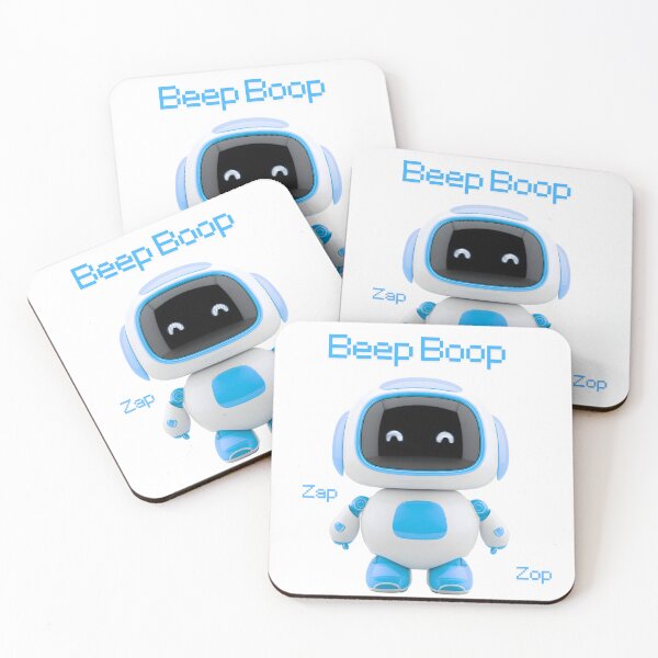 Item preview, Cute Little Robot Character Illustration designed and sold by Kari2023.