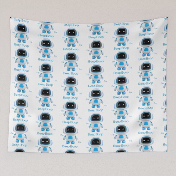 Item preview, Cute Little Robot Character Illustration designed and sold by Kari2023.