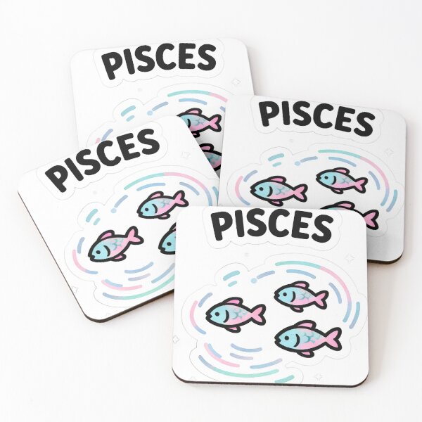 Item preview, Cute Pisces Zodiac Sign Pastel Watercolor Fish designed and sold by BlurBlurDesign.