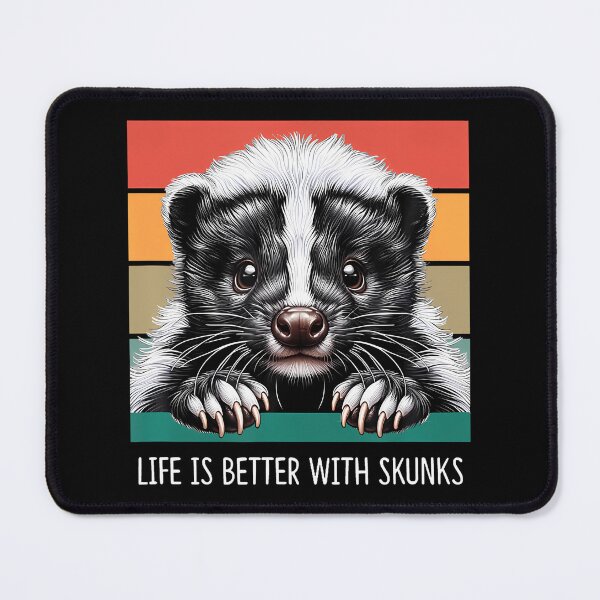 Item preview, Life Is Better With Skunks - designed and sold by markettathorn.