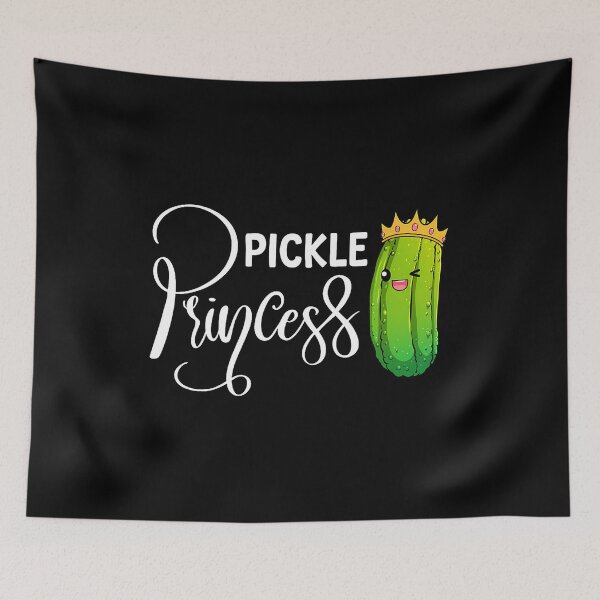 Item preview, Cool Pickle Princess Art For Women Girls Dill Pickle designed and sold by LunaDangelo.