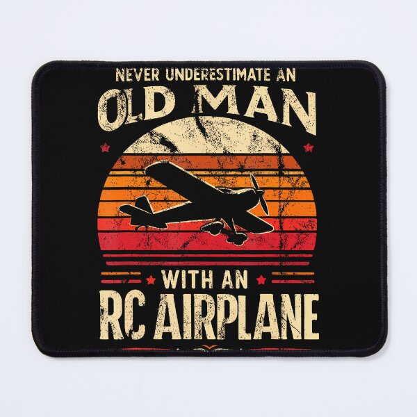 Item preview, Never Underestimate An Old Man With An Rc Airplane Vintage designed and sold by markettathorn.