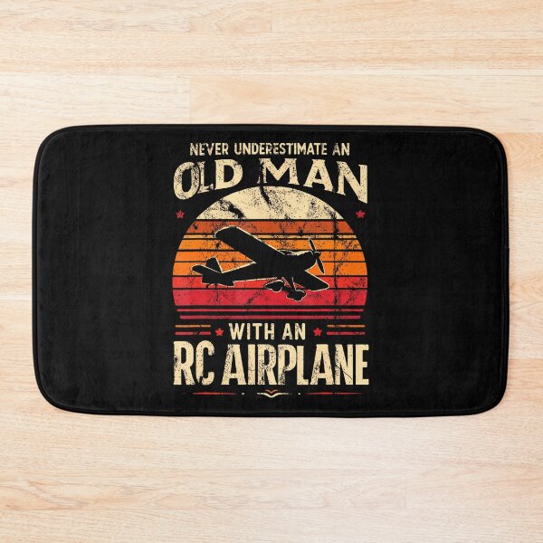 Item preview, Never Underestimate An Old Man With An Rc Airplane Vintage designed and sold by markettathorn.