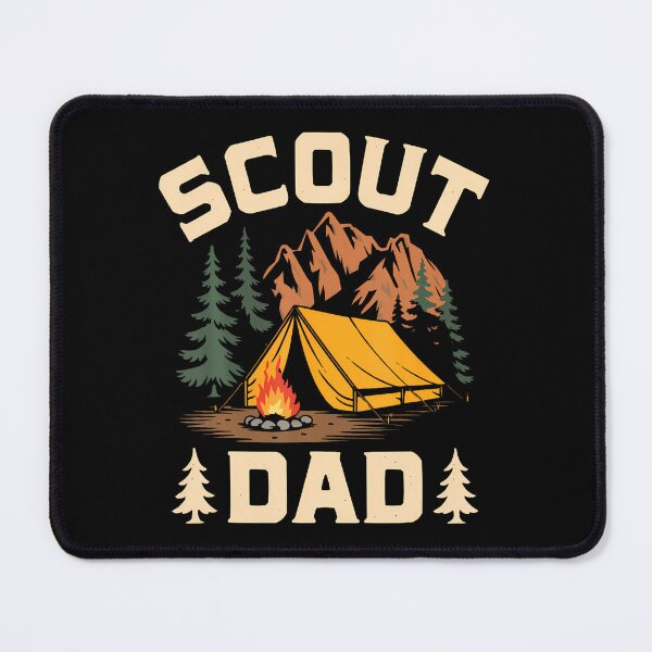 Item preview, Scout Leader Dad Scouting Campfire Camping Tent designed and sold by LunaDangelo.