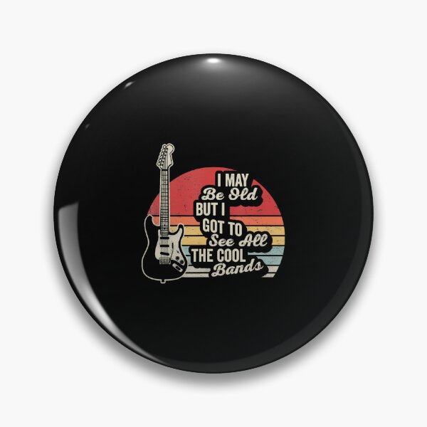 Item preview, I May Be Old But I Got To See All The Cool Bands designed and sold by odemsysyobst.