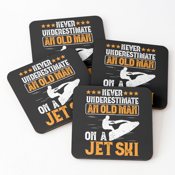 Item preview, Jet Skiing Never Underestimate An Old Man On A Jet Ski designed and sold by vaharisanic.