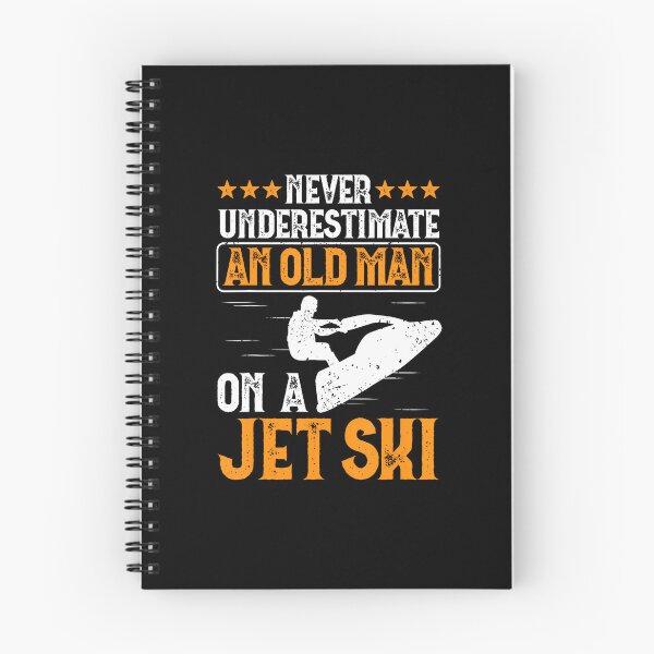 Item preview, Jet Skiing Never Underestimate An Old Man On A Jet Ski designed and sold by vaharisanic.