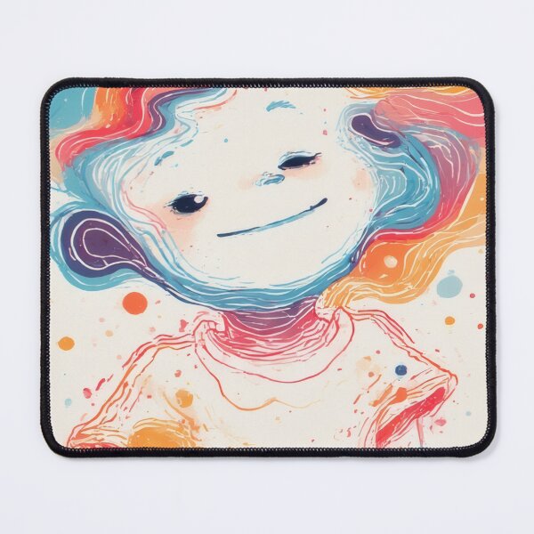 Item preview, A child's smile in a riot of colors designed and sold by Mianku | Für das Leben.