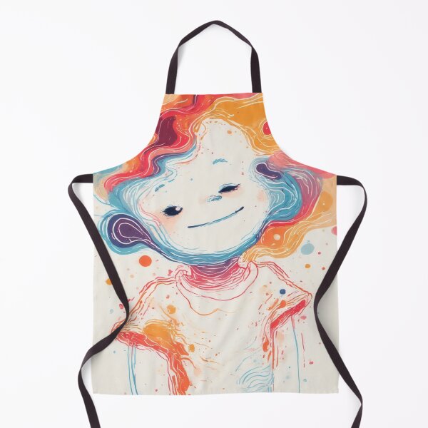 Item preview, A child's smile in a riot of colors designed and sold by Mianku | Für das Leben.