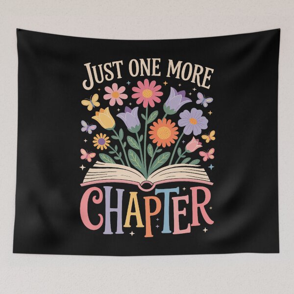 Item preview, Just One More Chapter Reading Book Lover designed and sold by RylynKaub86.