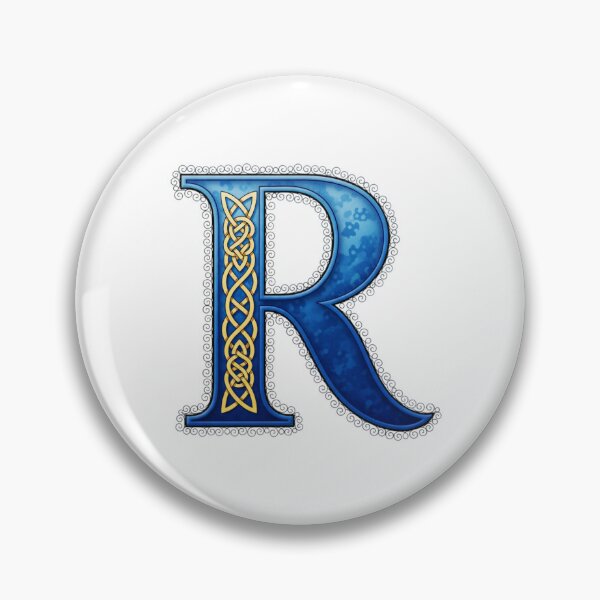 Item preview,   Golden Celtic Monogram Letter R(Custom Names Available - Contact Me) designed and sold by CelticSoulShop.