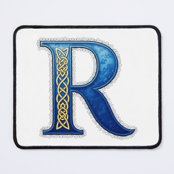 Item preview,   Golden Celtic Monogram Letter R(Custom Names Available - Contact Me) designed and sold by CelticSoulShop.
