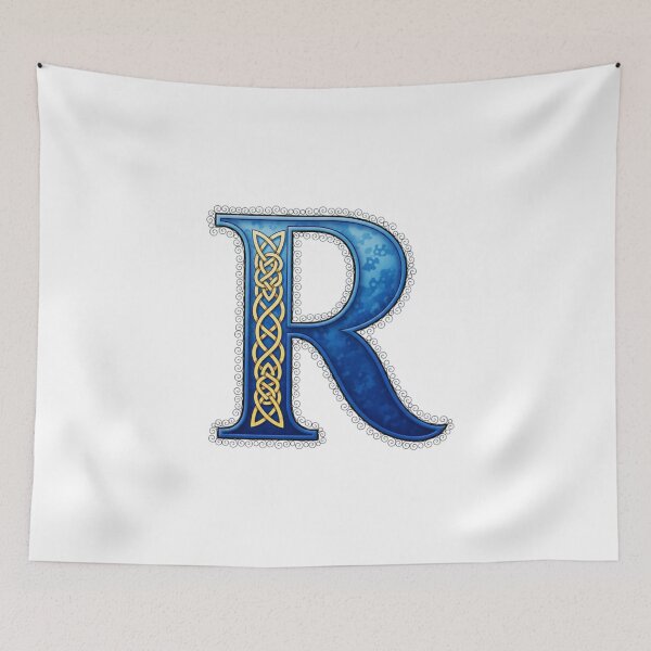 Item preview,   Golden Celtic Monogram Letter R(Custom Names Available - Contact Me) designed and sold by CelticSoulShop.