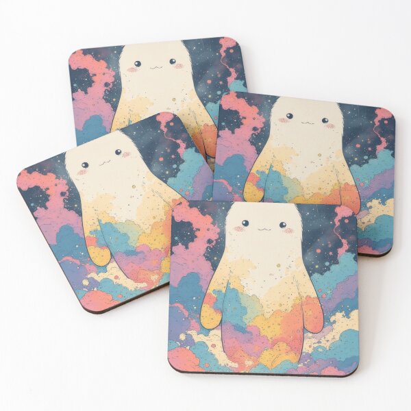 Item preview, Kawaii Cloud Ghost in Space designed and sold by Mianku | Für das Leben.
