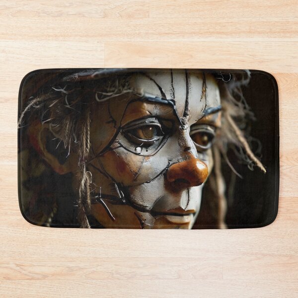 Item preview, Dark steampunk clown in close-up portrait designed and sold by Mianku | Für das Leben.