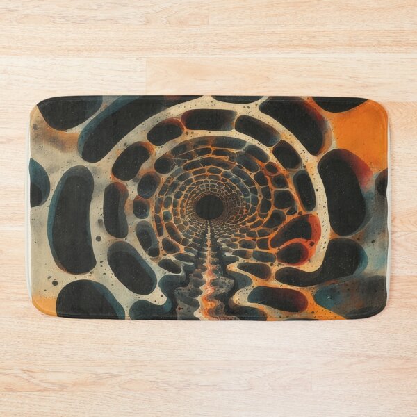 Item preview, Abstract tunnel with distorted perspective designed and sold by Mianku | Für das Leben.