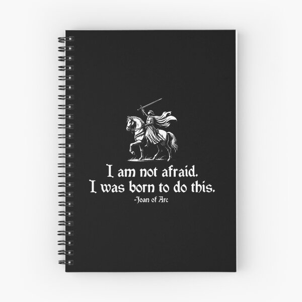 Item preview, I Am Not Afraid I Was Born To Do This Joan Of Arc Quote designed and sold by RylynKaub86.