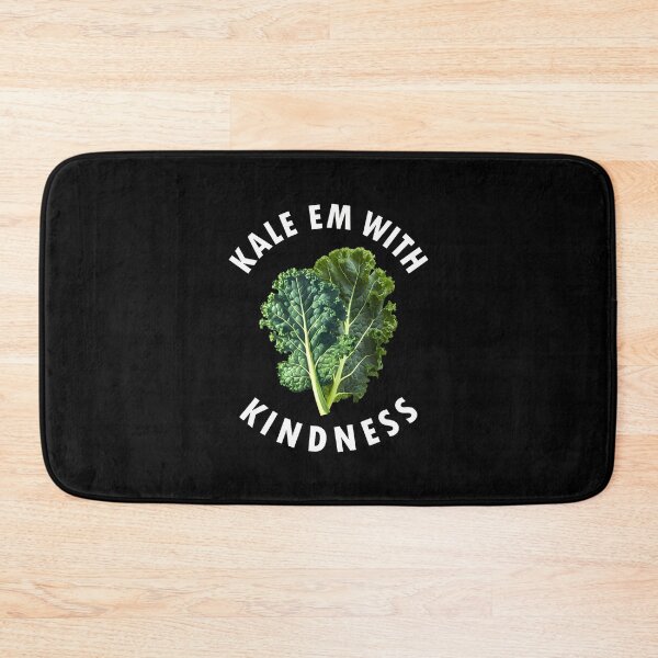 Item preview, Kale Em With Kindness Vegetarians Veggies Pun Girls designed and sold by scottsurswab.