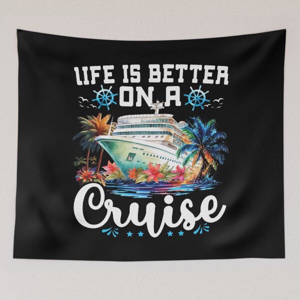 Item preview, Life Is Better On A Cruise Ship Family Vacation Trip Cruiser designed and sold by vaharisanic.