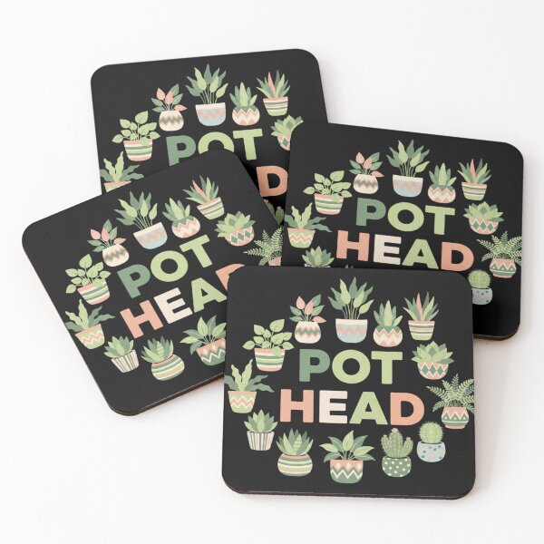 Item preview, Pot Head Succulent – Funny Plant Lover & Gardener Gift designed and sold by Alexis Art Collection.