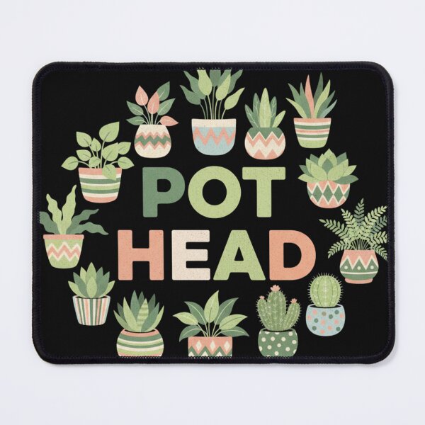 Item preview, Pot Head Succulent – Funny Plant Lover & Gardener Gift designed and sold by Alexis Art Collection.