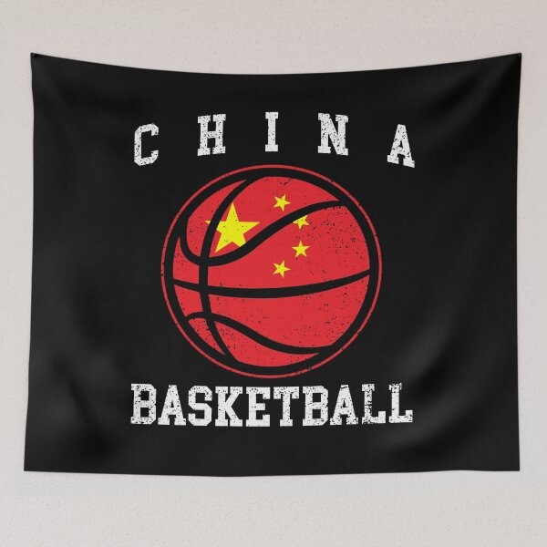 Item preview, BASKETBALL BALL - CHINA | Fans and Teams for Men and Women T-shirt designed and sold by wallsandpatts.
