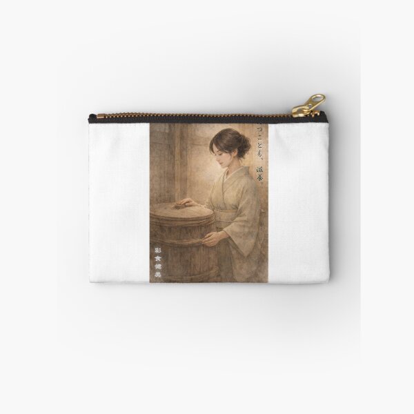 Item preview, Waiting Nourishes – Japanese Fermentation Watercolor Art  (Saishoku-Kenbi AI Art Edition Vol.04) designed and sold by Yohei-Studio.