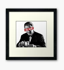 Mr. Wolf Pulp Fiction Framed Print