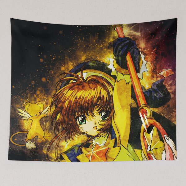 Item preview, Sakura Kinomoto Cardcaptor Sakura Anime Girl Magical Fantasy designed and sold by mildaclairmo.