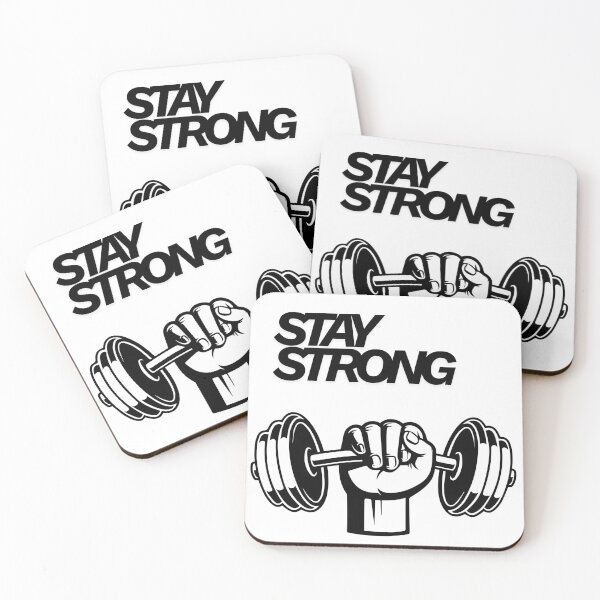 Item preview, Stay Strong Gym Motivation Design designed and sold by Kari2023.