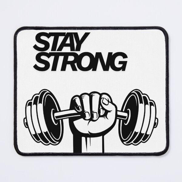 Item preview, Stay Strong Gym Motivation Design designed and sold by Kari2023.