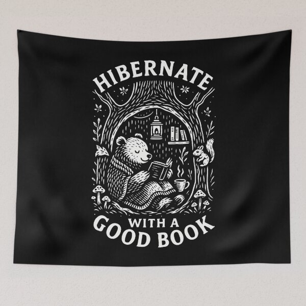 Item preview, Cozy Bear Reading Hibernate With A Book designed and sold by RylynKaub86.