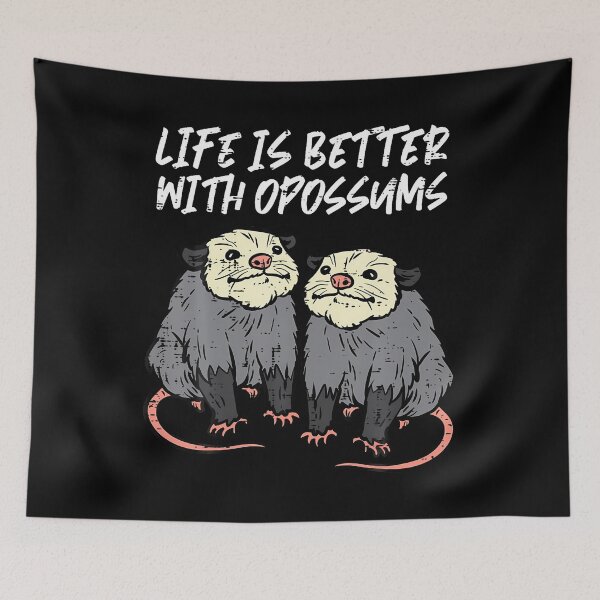 Item preview, Life Is Better With Opossums Funny Possum Pet designed and sold by vaharisanic.