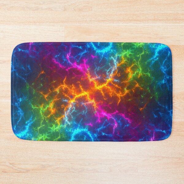 Item preview, Neon Plasma Storm Pattern designed and sold by Kaleidoscope Print.
