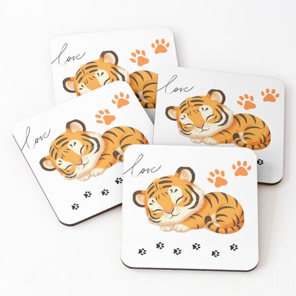 Item preview, Cute Tiger Cartoon Character designed and sold by Kari2023.