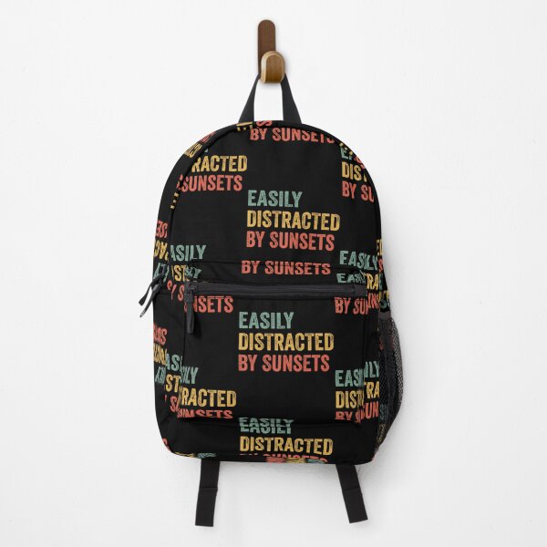 Item preview, Easily Distracted By Sunsets Pilot Distressed Vintage Retro designed and sold by RylynKaub86.
