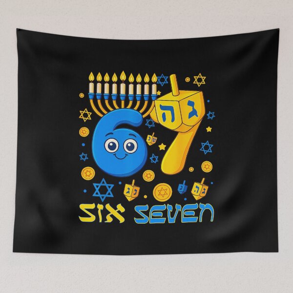 Item preview, Funny Six Seven 67 Meme Sarcastic Hanukkah Jewish Chanukah designed and sold by scottsurswab.