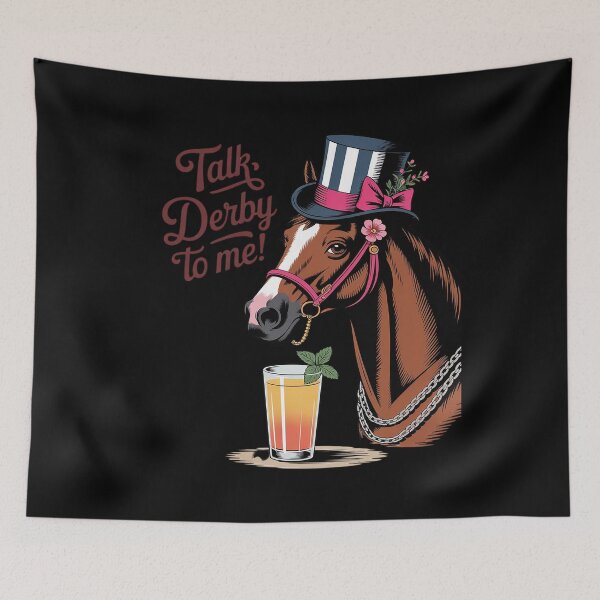Item preview, Talk Derby to me, Derby Horse Racing designed and sold by Libbysharts.