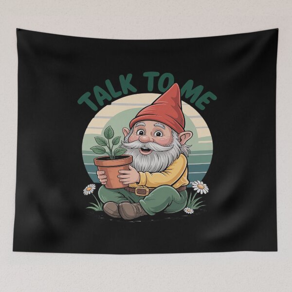 Item preview, Talk to Me Gnome designed and sold by Libbysharts.