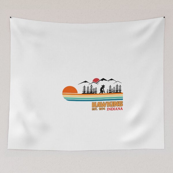 Item preview, Hawkins Indianna Est 1974 Retro 80s designed and sold by LeonelJohnson.