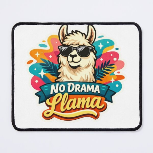 Item preview, Chill Llama – No Drama Llama | Cute Relaxed Llama Sticker designed and sold by Begena.