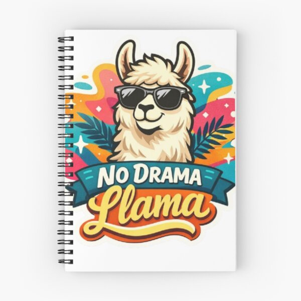 Item preview, Chill Llama – No Drama Llama | Cute Relaxed Llama Sticker designed and sold by Begena.