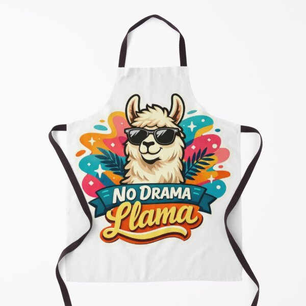 Item preview, Chill Llama – No Drama Llama | Cute Relaxed Llama Sticker designed and sold by Begena.
