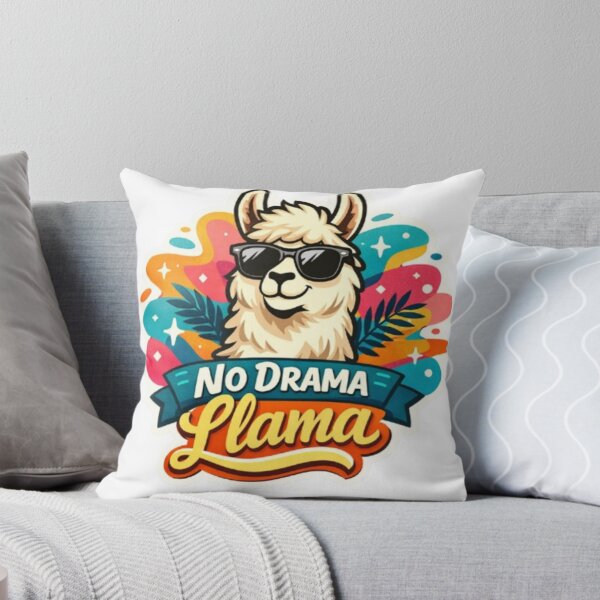 Item preview, Chill Llama – No Drama Llama | Cute Relaxed Llama Sticker designed and sold by Begena.