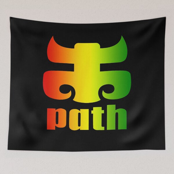 Item preview, Path Symbol Abstract Gradient Graphic Design designed and sold by theodoreplar.