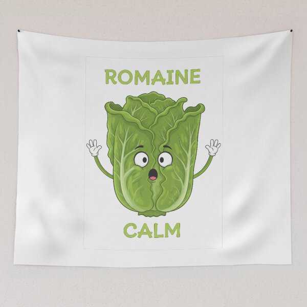 Item preview, Romaine Calm Gardening Shirt – Funny Plant Pun Gardener Gift designed and sold by Alexis Art Collection.