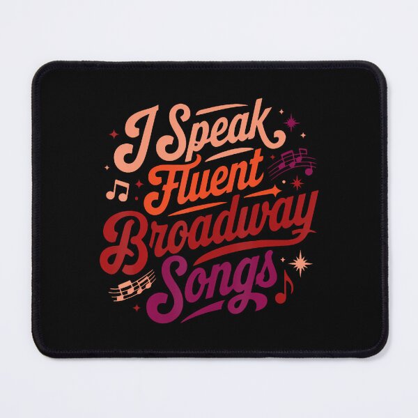 Item preview, I Speak Fluent Broadway Songs Music Teacher Musical Theatre designed and sold by huftyfnruppe.