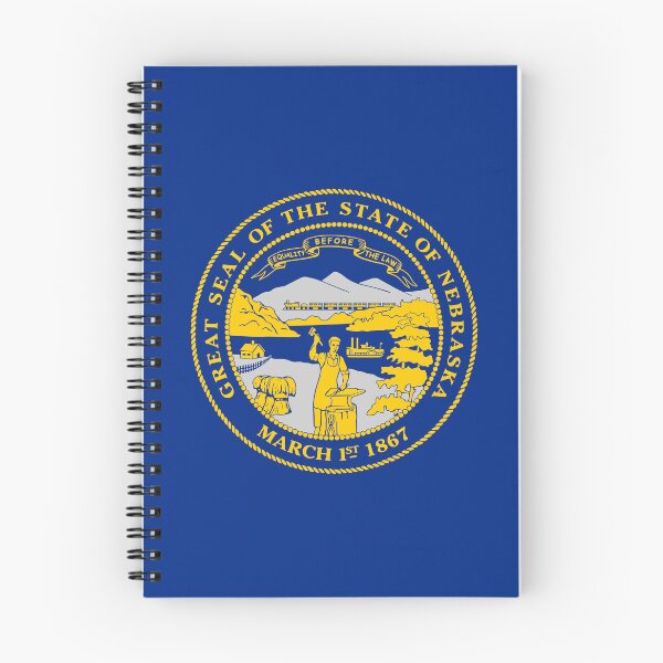 Item preview, Nebraska flag designed and sold by rheyes.