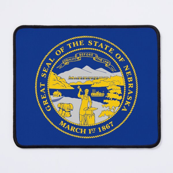 Item preview, Nebraska flag designed and sold by rheyes.