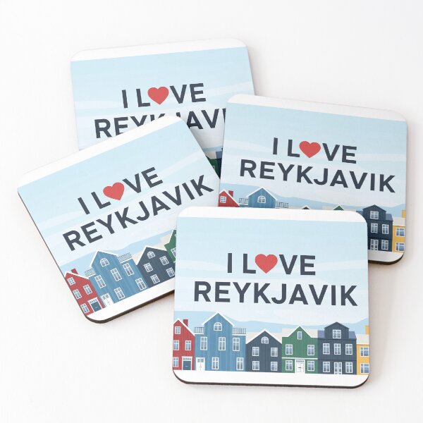 Item preview, I Love Reykjavik Design designed and sold by VerizalShop.